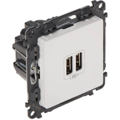 OEM Le-753112 Valena Life 2 Puertos Usb 2.4a/5v Toma De Carga Legrand OEM Le-753112 Valena Life 2 Puertos Usb 2.4a/5v Toma De Carga Legrand