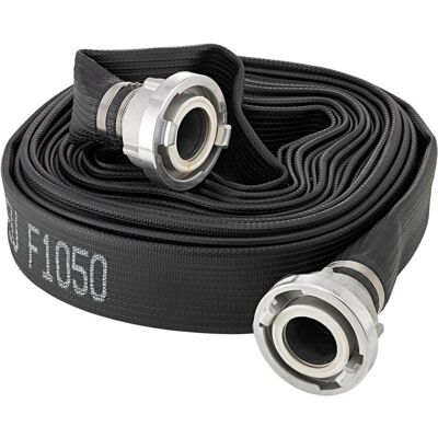 Fortis - Manguera Plana De Uso Múltiple Gomoso. Negro. C/52 Mm. Storz 10m Accesorios Fortis - Manguera Plana De Uso Múltiple Gomoso. Negro. C/52 Mm. Storz 10m Accesorios