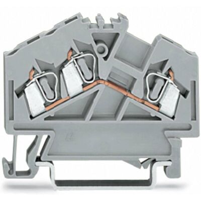 Wago 280-641 Borne De Paso Eléctrico Gris 3 Polos Wago 280-641 Borne De Paso Eléctrico Gris 3 Polos