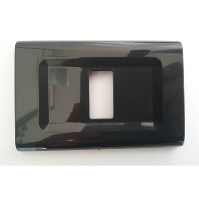 Placa de interruptor Magic Elite - Compatible con Bticino - Negro Mate Placa de interruptor Magic Elite - Compatible con Bticino - Negro Mate