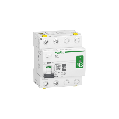 Schneider Electric - Acti9 - Interrupteur Différentiel - 2p - 40a - 30ma - Type B - Si - 230v - A9z61240 Schneider Electric - Acti9 - Interrupteur Différentiel - 2p - 40a - 30ma - Type B - Si - 230v - A9z61240