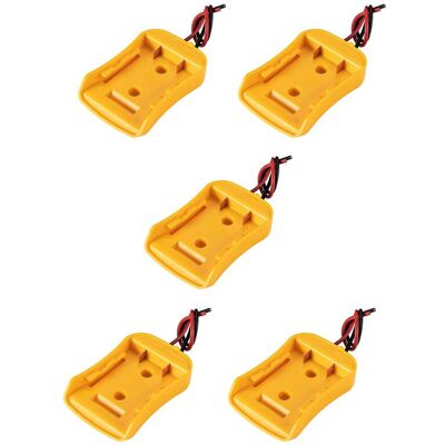 OEM Adaptador De Batería 5x Para Ruedas Motrices Para Batería De 20 V, Conector De Alimentación De Estación De Acoplamiento De 18 V Con Cable De Calibre 12, Para Robótica. OEM Adaptador De Batería 5x Para Ruedas Motrices Para Batería De 20 V, Conector De Alimentación De Estación De Acoplamiento De 18 V Con Cable De Calibre 12, Para Robótica.