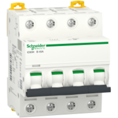 Schneider Electric - Ic60h 4p 40a B - A9f88440 Schneider Electric - Ic60h 4p 40a B - A9f88440