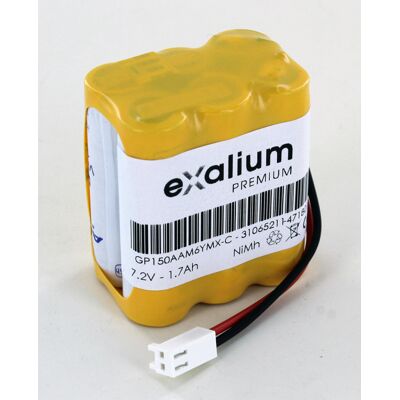 Gp - Batería 7.2v 1.7ah Nimh Tipo Bt5750 Para Alarma Azpro Gp - Batería 7.2v 1.7ah Nimh Tipo Bt5750 Para Alarma Azpro