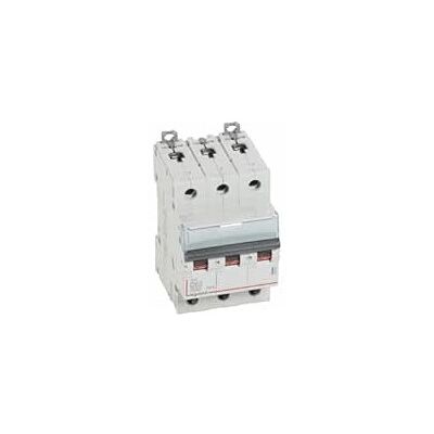 Legrand 408065 Interruptor Automático Tripolar 63 A - 3 Polos, Curva D - 6/10 Ka - Con Tornillos - Dx3 Legrand 408065 Interruptor Automático Tripolar 63 A - 3 Polos, Curva D - 6/10 Ka - Con Tornillos - Dx3