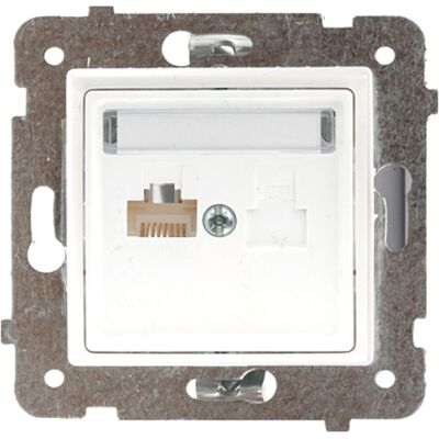 SHUMEE Conector De Internet Polmark Rosa Rj45 Blanco, 1 Unidad. SHUMEE Conector De Internet Polmark Rosa Rj45 Blanco, 1 Unidad.