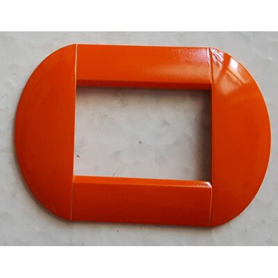 Living International Bticino - Naranja - Placa de Interruptor de 3 Agujeros - Placa de Interruptor Living International Bticino - Naranja - Placa de Interruptor de 3 Agujeros - Placa de Interruptor