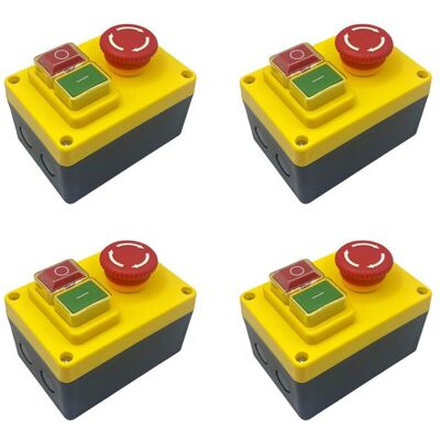 OEM Adecuado Para Cuatro Interruptores Pulsadores Electromagnéticos Kjd17d De 250 V Y 16 A, Utilizados Como Interruptores De Parada De Emergencia Para Herramientas Y Equipos Eléctricos. OEM Adecuado Para Cuatro Interruptores Pulsadores Electromagnéticos Kjd17d De 250 V Y 16 A, Utilizados Como Interruptores De Parada De Emergencia Para Herramientas Y Equipos Eléctricos.