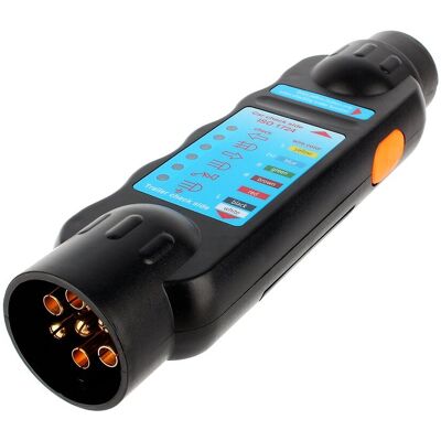 OEM Probador De Remolques Para Automóviles, Herramienta De Prueba De Remolques De 12 V Y 7 Pines, Probador De Circuitos De Cableado, Herramientas De Diagnóstico, Probador De Enchufes De Alimentación OEM Probador De Remolques Para Automóviles, Herramienta De Prueba De Remolques De 12 V Y 7 Pines, Probador De Circuitos De Cableado, Herramientas De Diagnóstico, Probador De Enchufes De Alimentación