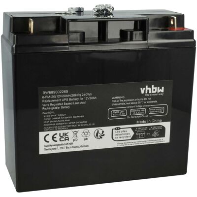 Vhbw Batería AGM10 - 20Ah, 12V, Reemplazo para USV Vhbw Batería AGM10 - 20Ah, 12V, Reemplazo para USV