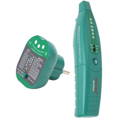 OEM Comprobador De Tomas De Corriente De 220 V (ue) – Hisitek Ms5902 – Detector De Disyuntores Y Fusibles, Pruebas Rápidas Y Seguras. OEM Comprobador De Tomas De Corriente De 220 V (ue) – Hisitek Ms5902 – Detector De Disyuntores Y Fusibles, Pruebas Rápidas Y Seguras.