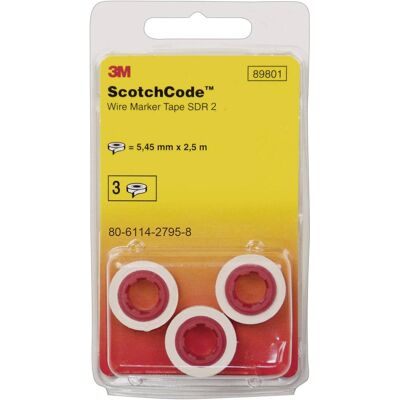 Accesorios De Conexión 3m Sdr-2 Rollos Recarga Preimpresos Accesorios De Conexión 3m Sdr-2 Rollos Recarga Preimpresos