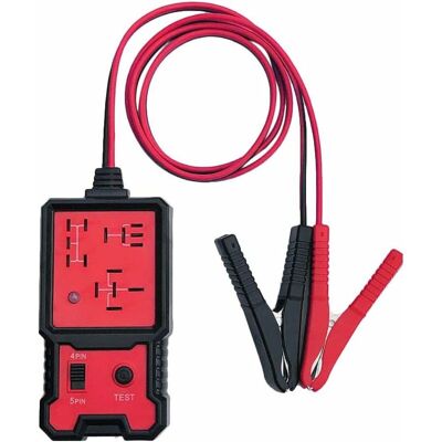 DPZO Probador De Relés Electrónicos Automotrices De 12 V, Probador De Baterías Con Pinzas, Herramienta De Diagnóstico De Relés Automotrices DPZO Probador De Relés Electrónicos Automotrices De 12 V, Probador De Baterías Con Pinzas, Herramienta De Diagnóstico De Relés Automotrices