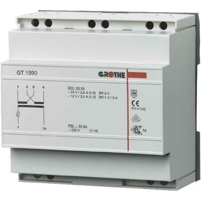 Grothe - GT1990 - 12/24V - Transformador de seguridad Grothe - GT1990 - 12/24V - Transformador de seguridad