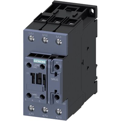 Contactor Siemens 50A 22kW 3 polos - Contacteur Contactor Siemens 50A 22kW 3 polos - Contacteur