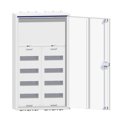 Hager FWB62N Gabinete de distribución - 96 divisiones, acero Hager FWB62N Gabinete de distribución - 96 divisiones, acero
