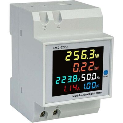 OEM Medidor De Energía Digital Ac40-300v 100a - Medidor De Corriente Alterna Calibrado (kwh) - Amperímetro - Voltímetro - Medidor Intermedio - Corriente Din - Tipo Ct-crezuo OEM Medidor De Energía Digital Ac40-300v 100a - Medidor De Corriente Alterna Calibrado (kwh) - Amperímetro - Voltímetro - Medidor Intermedio - Corriente Din - Tipo Ct-crezuo