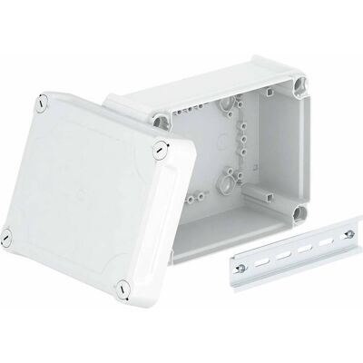 OBO Bettermann Caja de derivación gris claro resistente a golpes - Caja eléctrica OBO Bettermann Caja de derivación gris claro resistente a golpes - Caja eléctrica