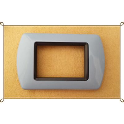 TRADE SHOP TRAESIO - Placchette ABS Master Modo - Gris TRADE SHOP TRAESIO - Placchette ABS Master Modo - Gris