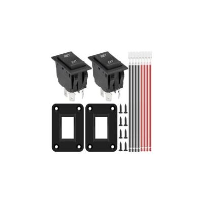 OEM Interruptor De Polaridad Inversa Instantánea De 2 Piezas, 12 V 20 A Dpdt, 4 Pines, 3 Posiciones On-off-on, Interruptor Basculante Para Conector De Alimentación, Interruptor Para Motor De Rv Kcd2 OEM Interruptor De Polaridad Inversa Instantánea De 2 Piezas, 12 V 20 A Dpdt, 4 Pines, 3 Posiciones On-off-on, Interruptor Basculante Para Conector De Alimentación, Interruptor Para Motor De Rv Kcd2