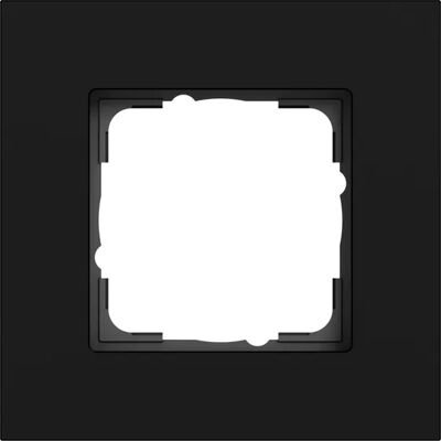 GIRA 0211409 - Negro aluminio mate - Cover frame GIRA 0211409 - Negro aluminio mate - Cover frame