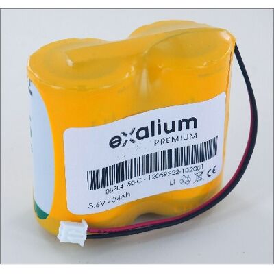 Exalium Premium - Batería De Litio De 3.6v Para Siemens Sitrans F M Mag 8000 Metros Exalium Premium - Batería De Litio De 3.6v Para Siemens Sitrans F M Mag 8000 Metros