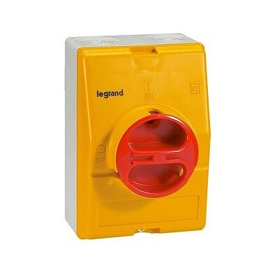 Legrand 022181 Interruptor-seccionador Giratorio Con Sensor De Proximidad - 4 Polos, Neutro A La Izquierda - 16 A Legrand 022181 Interruptor-seccionador Giratorio Con Sensor De Proximidad - 4 Polos, Neutro A La Izquierda - 16 A
