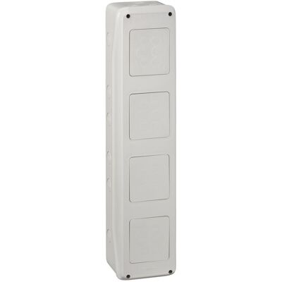 Schneider Electric - Mureva D'Interface 4 Ouvertures 90 X 100 Mm - 13974m Schneider Electric - Mureva D'Interface 4 Ouvertures 90 X 100 Mm - 13974m