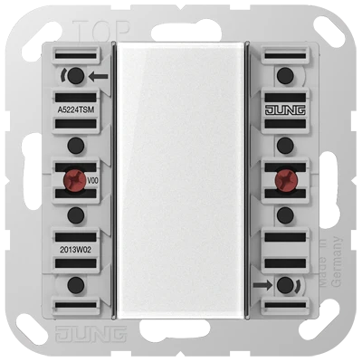 Jung Módulo Sensor Táctil 24 V Ac/dc, 20 Ma, 2 Canales, 4 Puntos De Conmutación, F50, Serie As/a A 5224 Tsm Jung Módulo Sensor Táctil 24 V Ac/dc, 20 Ma, 2 Canales, 4 Puntos De Conmutación, F50, Serie As/a A 5224 Tsm
