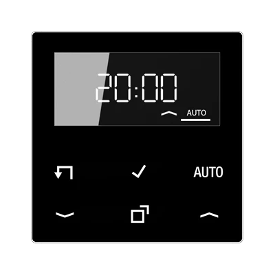 Jung Lb-management Pantalla Del Temporizador, Serie As/a, Negro A 1750 D Sw Jung Lb-management Pantalla Del Temporizador, Serie As/a, Negro A 1750 D Sw