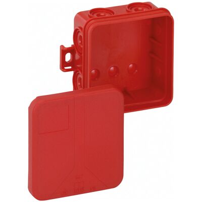 Spelsberg Caja De Derivación, Roja, Tipo De Protección Ip55, Sección Máx. Del Conductor 2,5², Resistencia Al Impacto Ik07, Clase De Protección Ii, Ui 400v Ac, Vde, Libre De Halógenos, 33270701 Spelsberg Caja De Derivación, Roja, Tipo De Protección Ip55, Sección Máx. Del Conductor 2,5², Resistencia Al Impacto Ik07, Clase De Protección Ii, Ui 400v Ac, Vde, Libre De Halógenos, 33270701