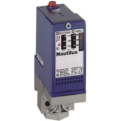 Schneider Electric - Presostato Xml-a 4 Bar – Escala Fija 1 Umbral - 1 Con O - Xmla004a2s11 Schneider Electric - Presostato Xml-a 4 Bar – Escala Fija 1 Umbral - 1 Con O - Xmla004a2s11
