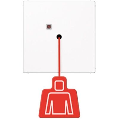 JUNG NRS 0834 ZT WW - Botón Pulsador Blanco - Interruptor & Alarma JUNG NRS 0834 ZT WW - Botón Pulsador Blanco - Interruptor & Alarma