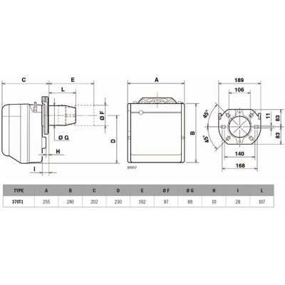 RIELLO Bruciatore Gasolio Basso Nox Gulliver Bgk1 - Da 18 A 35 Kw RIELLO Bruciatore Gasolio Basso Nox Gulliver Bgk1 - Da 18 A 35 Kw