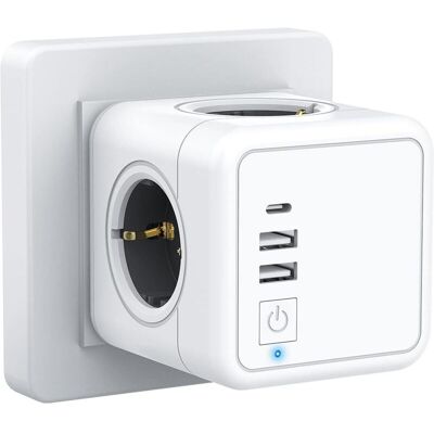 OEM Regleta De Alimentación Usb 7 En 1 Con 4 Tomas De Ca, Tipo C Y 2 Puertos Usb (3 A), Enchufe De Pared Con Interruptor, Compatible Con Teléfono, Almohadilla Para El Hogar, La Oficina Y Los Viajes OEM Regleta De Alimentación Usb 7 En 1 Con 4 Tomas De Ca, Tipo C Y 2 Puertos Usb (3 A), Enchufe De Pared Con Interruptor, Compatible Con Teléfono, Almohadilla Para El Hogar, La Oficina Y Los Viajes