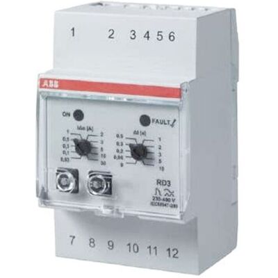 ABB J427348 - Relé diferencial electrónico modular con toroide - Relais différentiel ABB ABB J427348 - Relé diferencial electrónico modular con toroide - Relais différentiel ABB