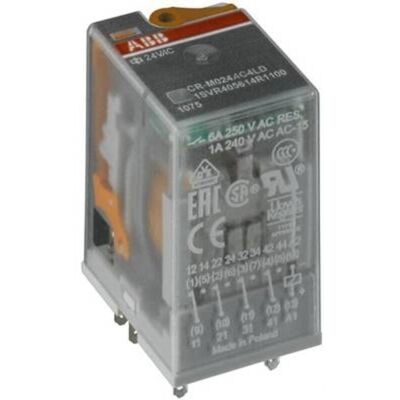 Rele Mini Cr-m024ac4 24vca Abb 1svr405613r0000 Rele Mini Cr-m024ac4 24vca Abb 1svr405613r0000