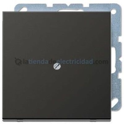 Jung Salida De Cable Con Alivio De Tensión, Aluminio Lacado, Serie Ls, Antracita Al 2990 A An Jung Salida De Cable Con Alivio De Tensión, Aluminio Lacado, Serie Ls, Antracita Al 2990 A An