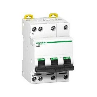 Schneider Electric A9N21418 Disyuntor - 3P+N 25A - Interruptor Schneider Electric A9N21418 Disyuntor - 3P+N 25A - Interruptor