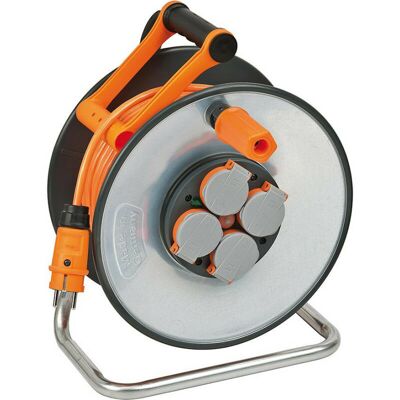Brennenstuhl - Carrete De Cable Con Núcleo De Acero H07bq-f3g1.5 50m Professionalline Brennenstuhl - Carrete De Cable Con Núcleo De Acero H07bq-f3g1.5 50m Professionalline