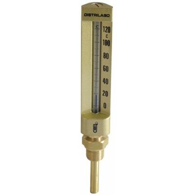 DIFF Termometro Industriale Diritto 0/120°c DIFF Termometro Industriale Diritto 0/120°c