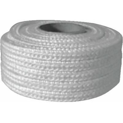 DIFF Bobina 5mt Treccia Vetro Bianca 14x14mm DIFF Bobina 5mt Treccia Vetro Bianca 14x14mm