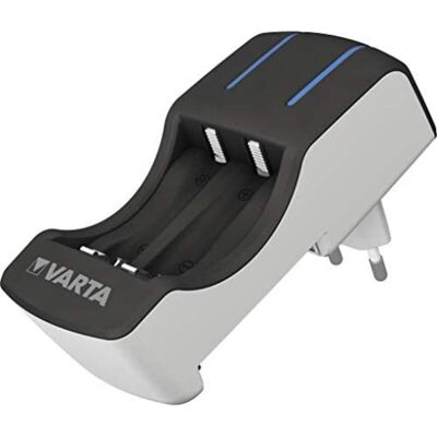 Cargador Varta Pocket Para Baterías Recargables De Tipo Aa Y Aaa. Con 4 Espacios/canais. Cargador Varta Pocket Para Baterías Recargables De Tipo Aa Y Aaa. Con 4 Espacios/canais.