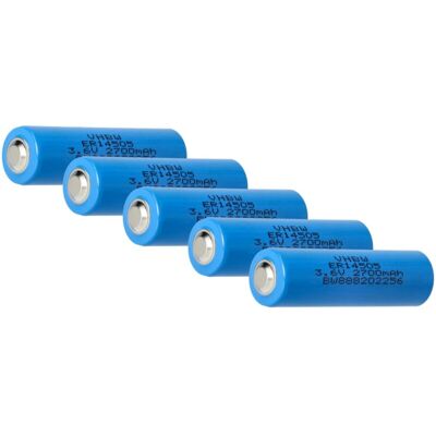 Vhbw - 5x Batería Celda Redonda Litio Er14505 - Batería Especial (2700 Mah, 3,6 V, Li-socl2) Vhbw - 5x Batería Celda Redonda Litio Er14505 - Batería Especial (2700 Mah, 3,6 V, Li-socl2)
