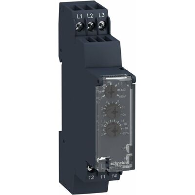 Schneider Electric RM17TU00 relé de supervisión de fase - Relé eléctrico Schneider Electric RM17TU00 relé de supervisión de fase - Relé eléctrico