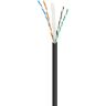 Televes Bobina Cable de datos Ethernet DK6000 u/utp Cat 6 Fca pe 24AWG negro 305m