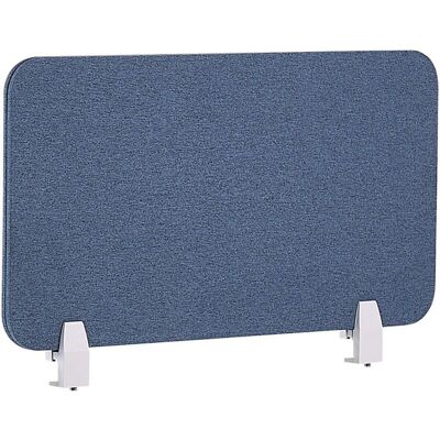 BELIANI Panel Separador Azul 72 X 40 Cm Poliéster Pet Pantalla Acústica Oficina Wally BELIANI Panel Separador Azul 72 X 40 Cm Poliéster Pet Pantalla Acústica Oficina Wally