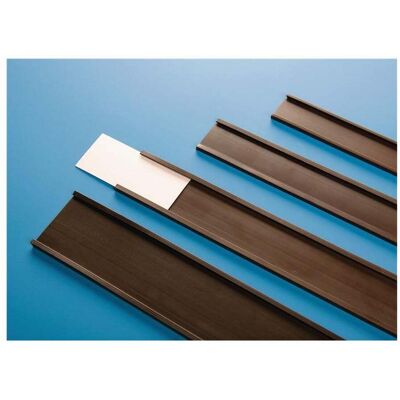 Magnetoplan - Etiqueta De Papel De 27 Mm Con Película Transparente Para Perfil En C Magnético De 30 Mm Magnetoplan - Etiqueta De Papel De 27 Mm Con Película Transparente Para Perfil En C Magnético De 30 Mm
