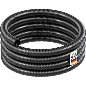 Wiltec - Manguera Flexible Para Estanque 25 M Manguera En Espiral Reforzado 25 Mm (1') Negro Pvc Arroyo Wiltec - Manguera Flexible Para Estanque 25 M Manguera En Espiral Reforzado 25 Mm (1') Negro Pvc Arroyo