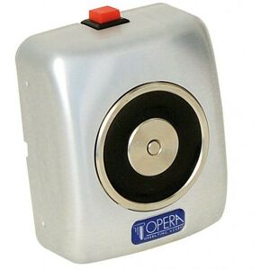 Opera - 19001bdv Retenedor Electromagnético 24v/48v 55kg Blanco Opera - 19001bdv Retenedor Electromagnético 24v/48v 55kg Blanco
